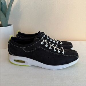 Cole Haan Nike Air Black Nubuck Casual Oxford Sneakers